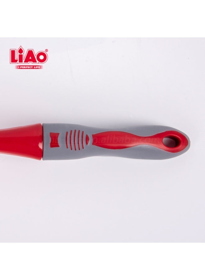 لياو فرشاة مرحاض قوية LIAO D130010 بشعيرات متينة – أداة تنظيف قوية للحمام - Image 2
