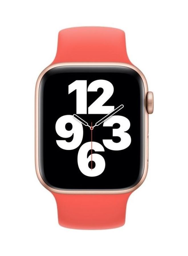 NIBEMINENT Ethnic Replacement Watchband For Apple Watch Series 1/2/3/4/5/6/7/SE 38/40/41mm Pink Orange - Image 3