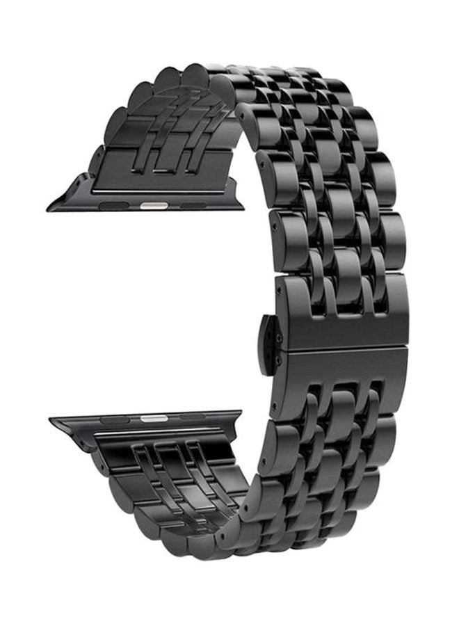 Loquat Stainless Steel Band For Apple Watch 38/40mm Black