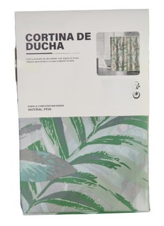 Generic Waterproof Polyester Shower Curtain With 12 Hooks 180*180CM  - Image 2