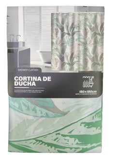 Generic Waterproof Polyester Shower Curtain With 12 Hooks 180*180CM  - Image 3