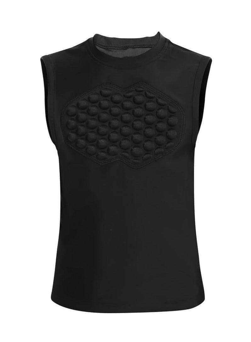 general Baseball Chest Protection Shirt for Teens and Kids, Heart Protection Sternum Protection Vest for Basketball Football Goalkeeper Catcher - Image 1