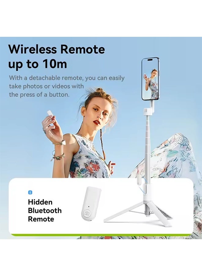 يولانزي حامل ثلاثي القوائم للهواتف الذكية Ulanzi MG-003 Magsafe مكون من 7 أقسام وجهاز تحكم لاسلكي مغناطيسي قابل للفصل لهاتف iPhone 16 15 14 13 12 عصا سيلفي - Image 2