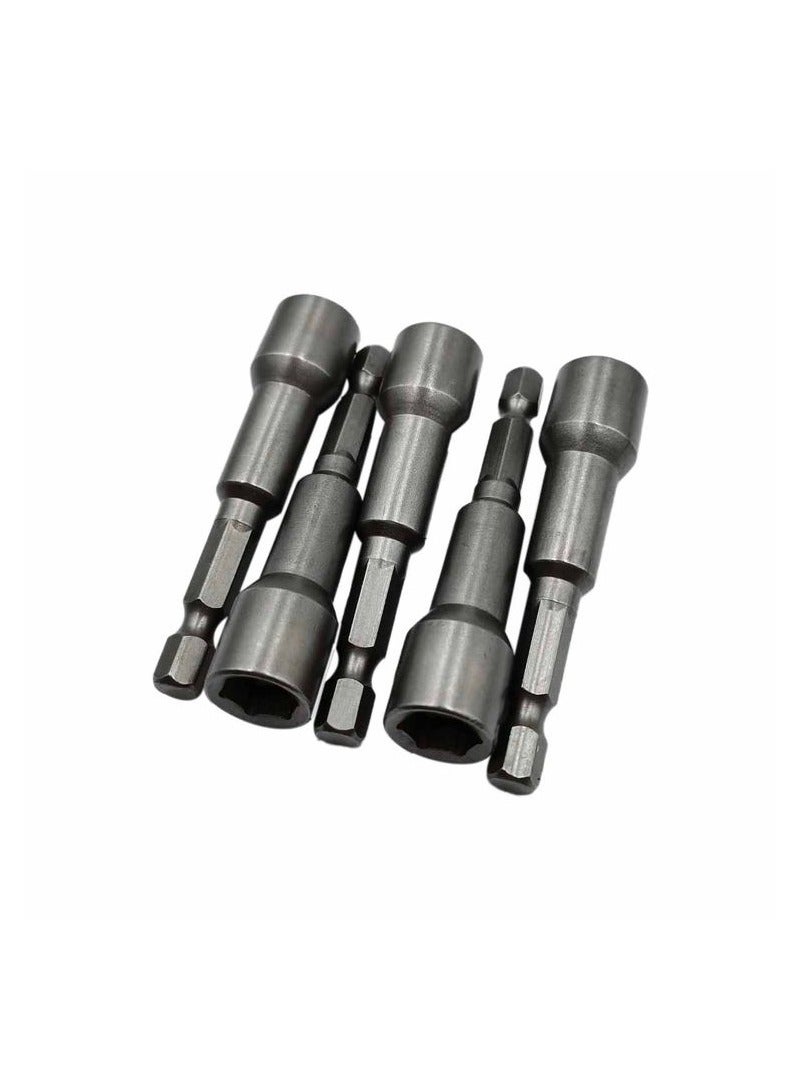 مقبس الجوز المغناطيسي للحفر 3/8 مللي متر مقبس الجوز الحفر قوي المغناطيسي الكروم الفاناديوم CRV 5 قطعة مجموعة - Image 5