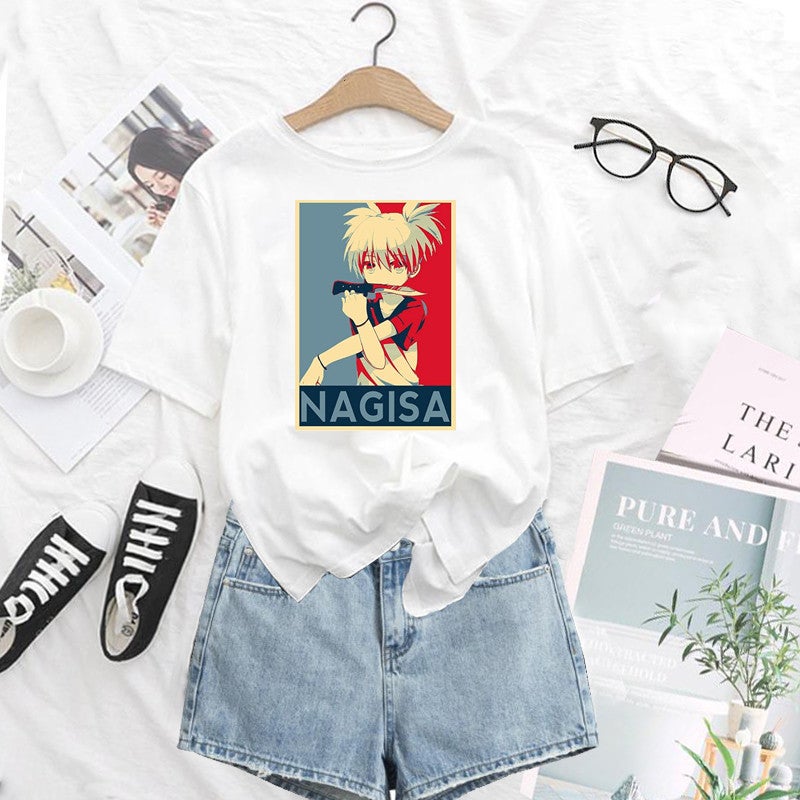 [Send on the same day] in stock top loose cartoon casual printed sun man peripheral T-shirt short sleeve cross-border - Image 5