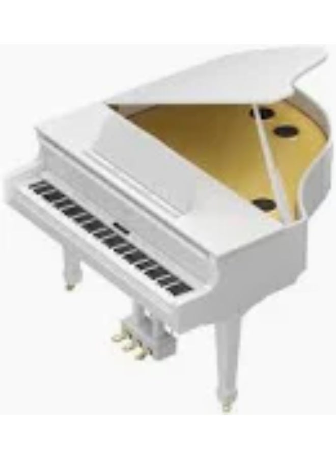 Roland GP609 Digital Grand Piano - Polished White - Image 2