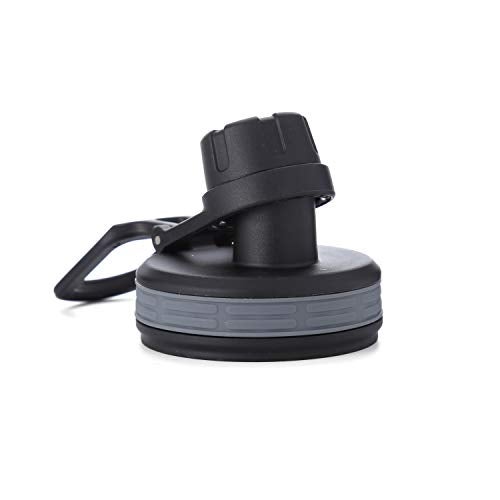InstaCuppa Sports Sipper Lid Add On Thermosteel Bottle, Plastic, Black, 0.55 Litre - Image 4