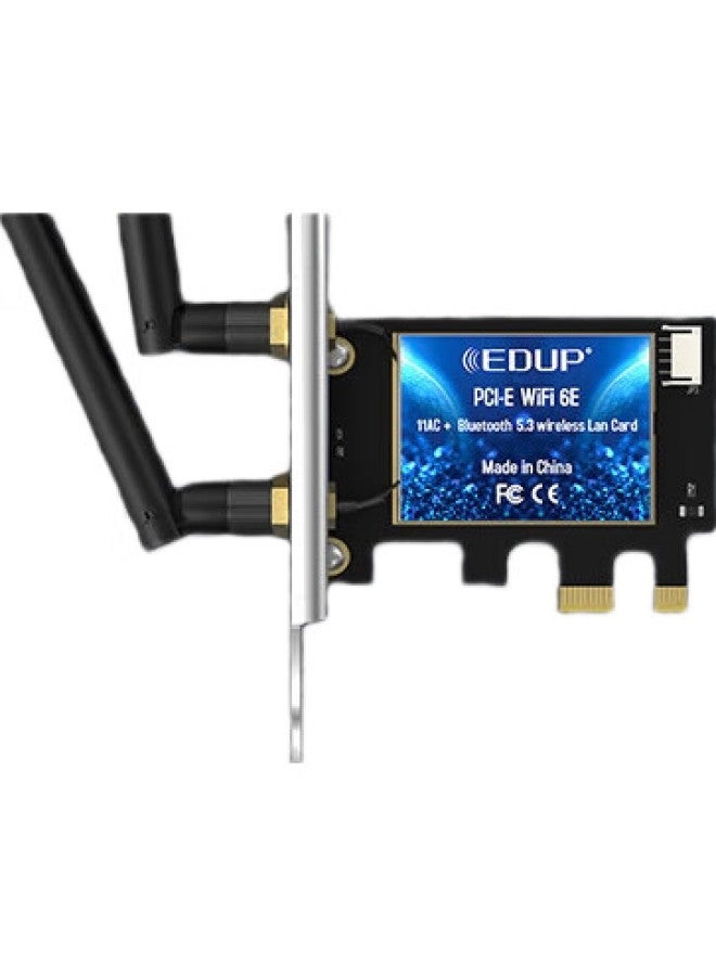 Edup Wifi6 Wireless Network Card Ax210, Gigabit Dual-Band 5G, Wireless Network Wifi Receiver For Desktop Computer, 5374M+ Bluetooth 5.3 Two-In Ep-9651 - Image 3