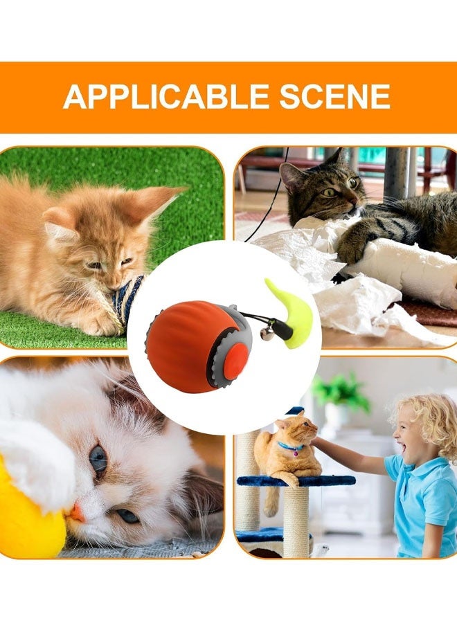 Pet Cat Intelligent Sensor Ball Electric Toy, Reduce Kitten Boredom, Encourages Physical Activity, Adjustable Ball Fast Rolling Carpet For Bedroom, Park - Image 5