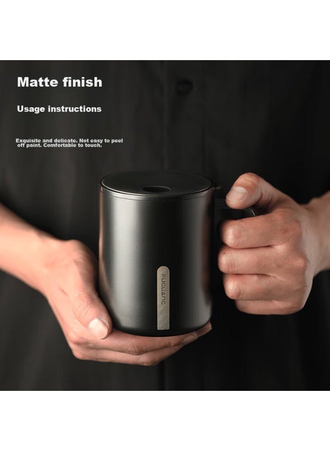 Tomimitsu Fuguang Insulated Mug, 316 Stainless Steel, With Lid, For Office And Students, Coffee And Tea Cup, Water Bottle, For Men And Women, 400ml - Image 5