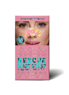 My Beauty Spot Nose Strips for Blackheads 18 Pcs Nose Pore Strips Blackhead Remover For Face in Fun Colorful Designs