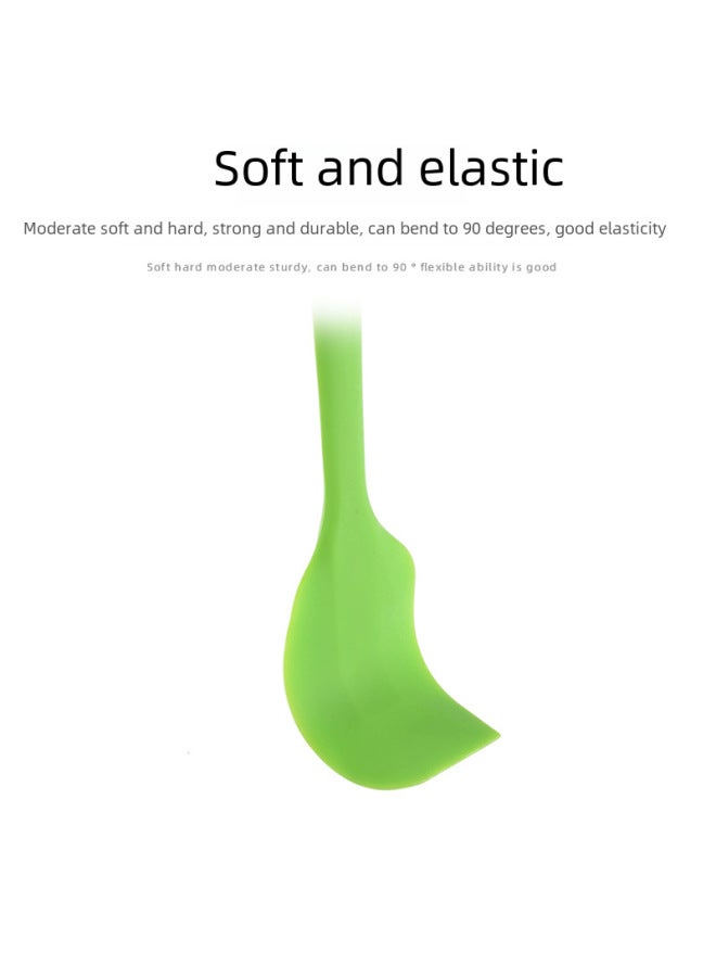 Silicone Kitchen Baking Tools Integrated Small Cake Cream Butter Jam Baking Scraper Practical Cooking Utensils-Specifications:Blue (self-adhesive Bag Packaging) - Image 5