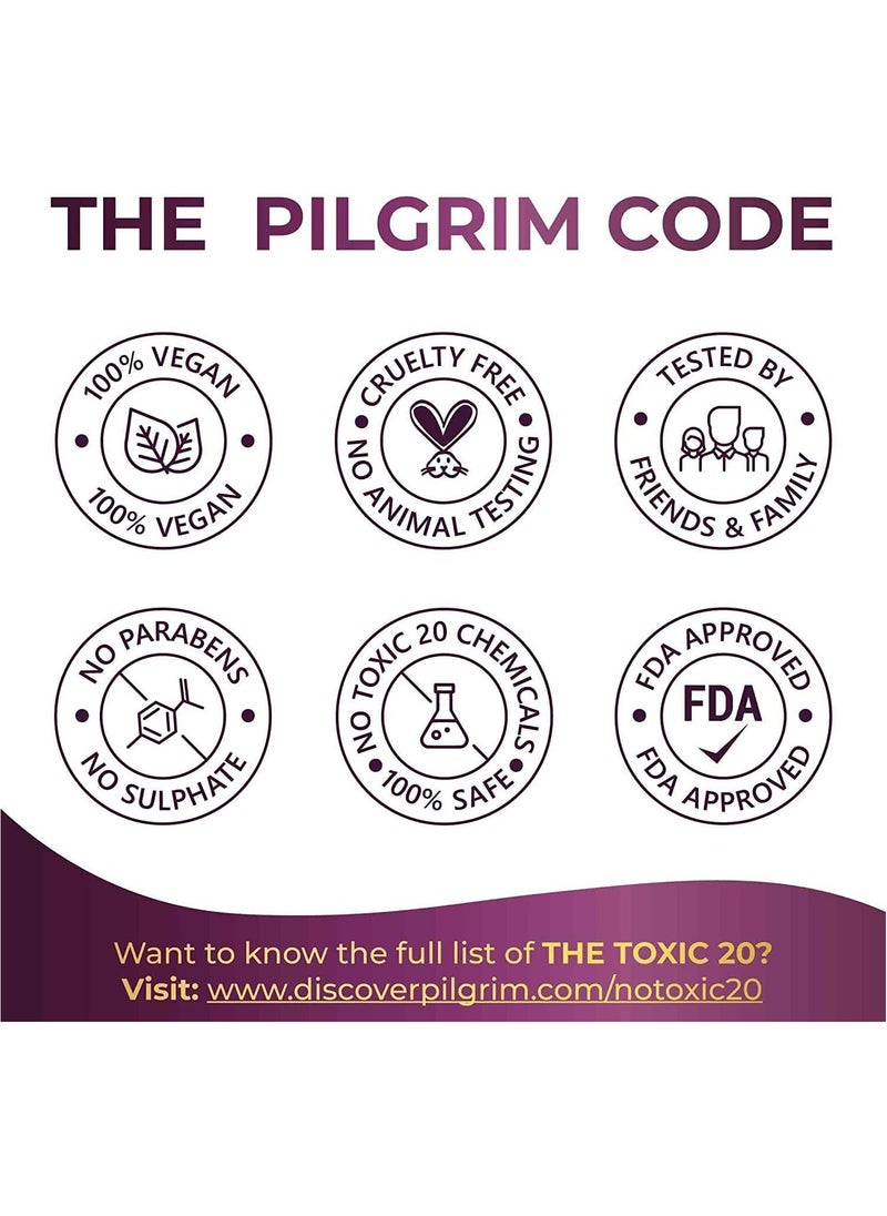 PILGRIM - Pilgrim Alcohol-Free Red Vine Face Toner Spray | With Vitamin B3 & Aloe for Anti-Ageing & Glowing Skin | Suitable for Dry & Oily Skin | For Men & Women | 100 ml - Image 1