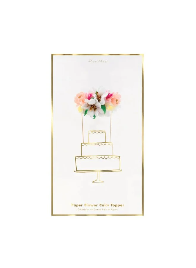 Meri Meri Flower Bouquet Cake Topper