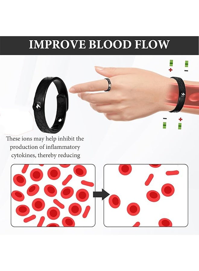 Men's Health Bracelet, Magnetic Copper Prostate Band, Support Prostate Function, lmprove Blood Circulation, Portable Wristband for Daily Care, Exercise and Sports
