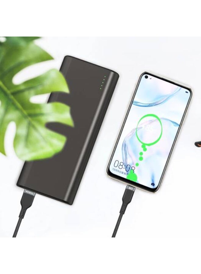 Mowsil USB A to Lightning Cable 2M, Nylon Braided, 3A Fast Charging, 480Mbps Data Transfer, USB 2.0, USB-A to Lightning Charger - Image 4