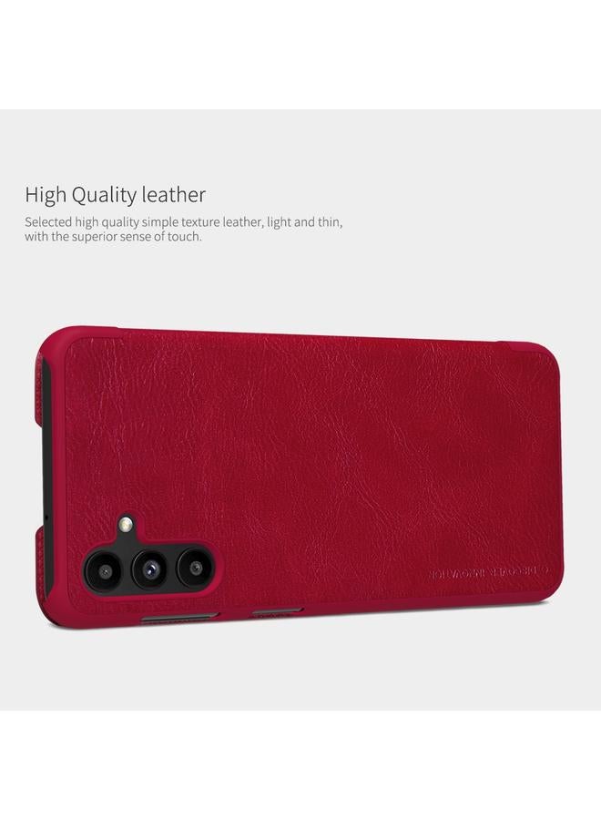 Nillkin Case For Samsung Galaxy A13 5G QIN Series Crazy Horse Texture Leather Phone Case - Image 5