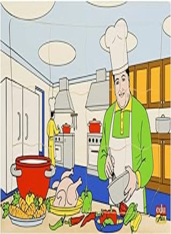 Edu fun Cooker-Shaped Puzzle
