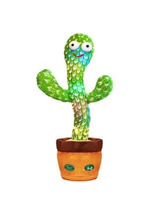 Dancing Cactus Toy - Talking Cactus Toys for Boys and Girls Singing Cactus Toy Repeat What You Say Dancing Cactus Mimicking Toy with LED English Sing Talking Musical Toys - pzsku/Z320163C15E839803C65AZ/45/1741794464/6909494d-67f0-40e5-94e6-26c179ad199f