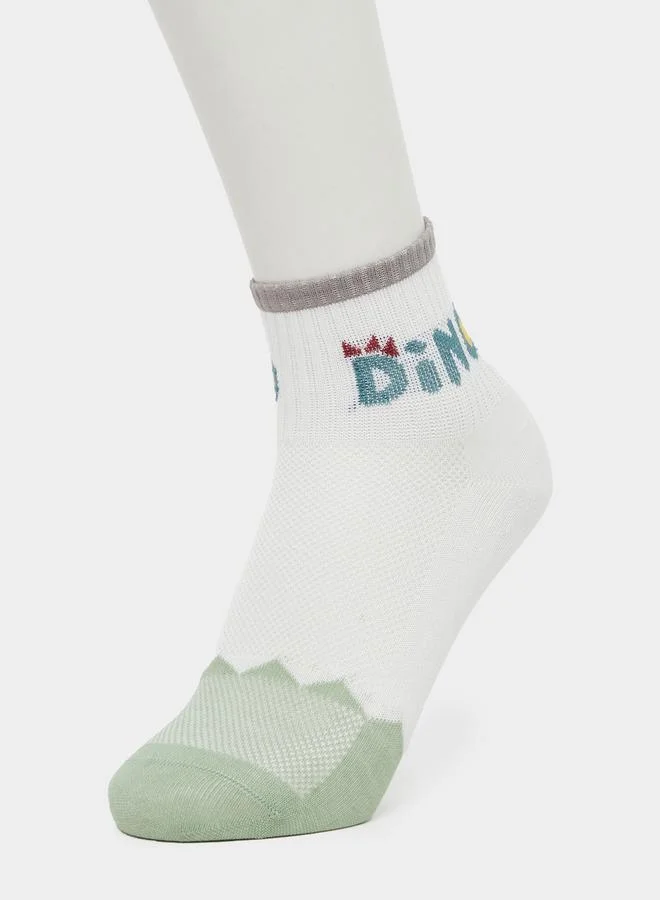 Styli Pack of 5 - Boys Dino Graphic Socks