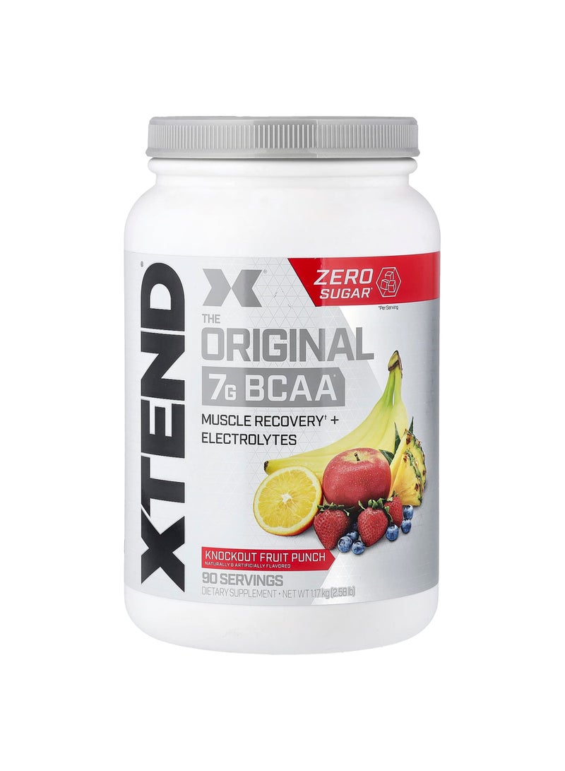 7G BCAA, Knockout Fruit Punch, 2.58 lb (1.17 kg)