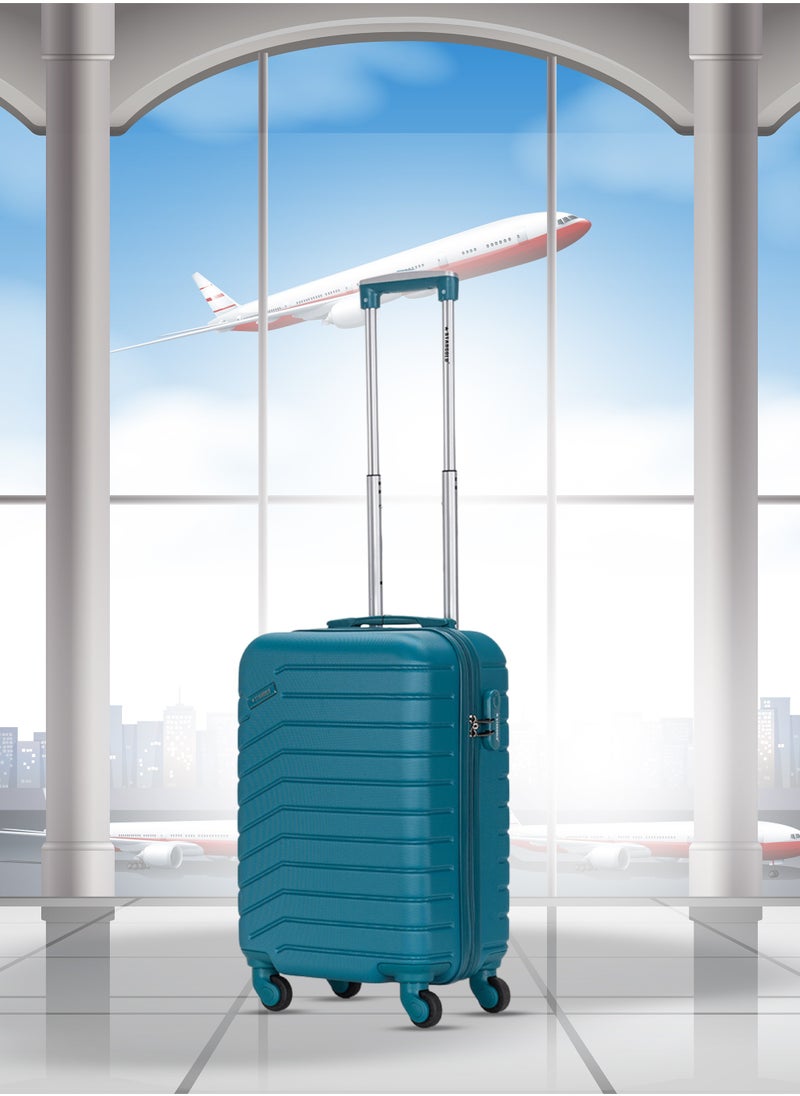 Stargold Single Hardside Spinner ABS Trolley Luggage With Number Lock 20 Inches  - Image 2