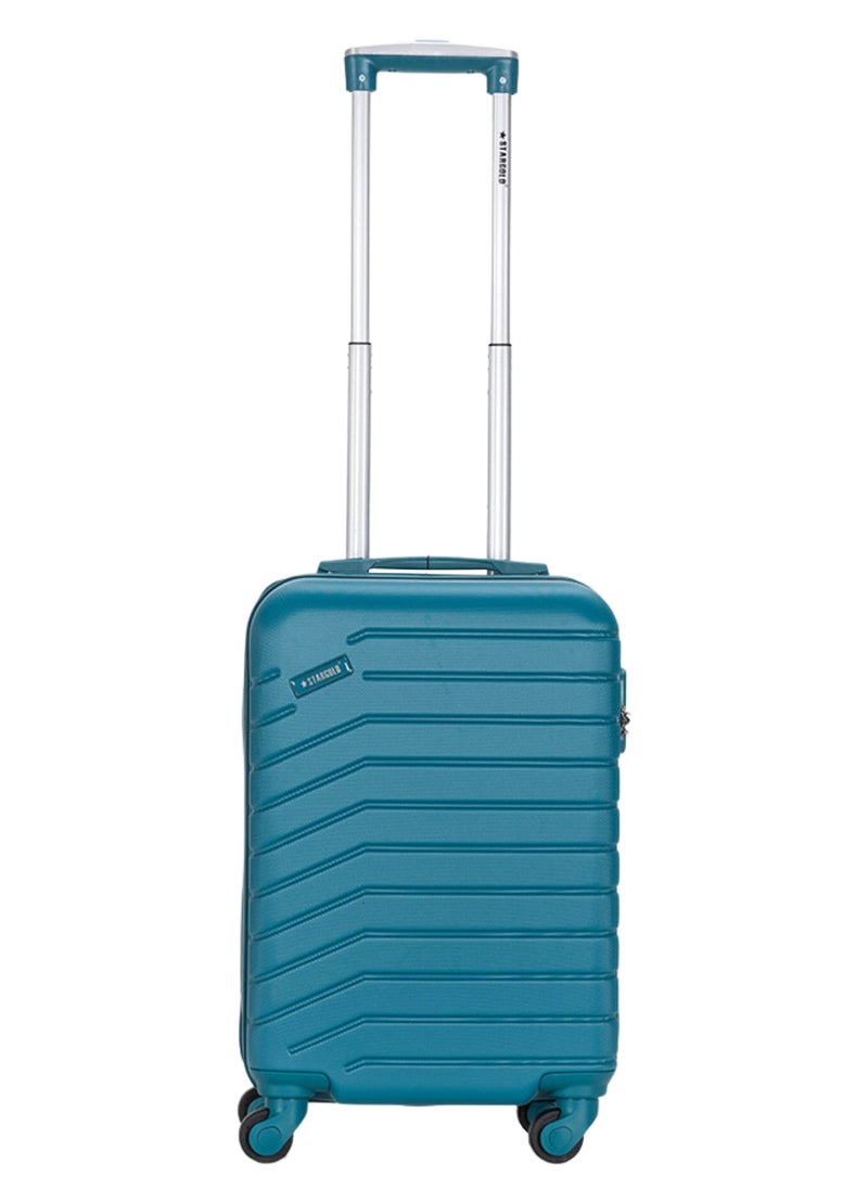 Stargold Single Hardside Spinner ABS Trolley Luggage With Number Lock 20 Inches  - Image 1