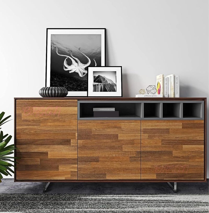 CREON™ Wooden Wallpaper Self Adhesive Wood Grain Waterproof Old Furniture Vinyl Stickers Wooden Door Wardrobe Desktop Wallpapers (Wooden Box, 24X120 Inch) - Image 5