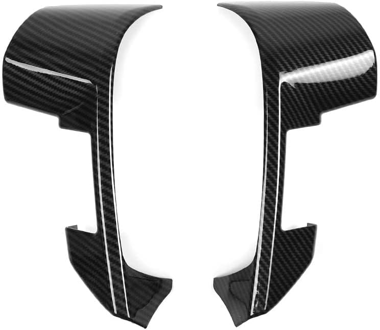 JeCar Car Steering Wheel Trim Cover Frame Interior Accessories for 2009-2014 Ford F150 SVT Raptor (Carbon Fiber) - Image 2