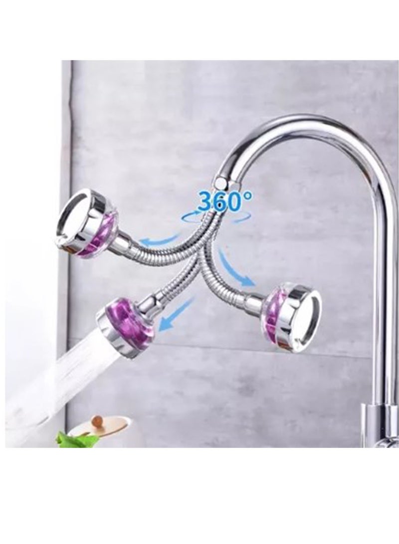 NAFEH Sink Faucet Sprayer, Movable Kitchen Tap Head, 360 Degree Kitchen Tap Head Anti-Splash Faucet Sprayer Head, for Kitchen Anti-Splash Tap Faucet Nozzle Attachment - Image 1