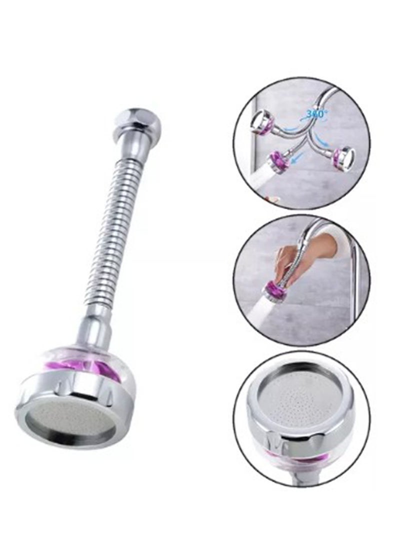 NAFEH Sink Faucet Sprayer, Movable Kitchen Tap Head, 360 Degree Kitchen Tap Head Anti-Splash Faucet Sprayer Head, for Kitchen Anti-Splash Tap Faucet Nozzle Attachment - Image 3