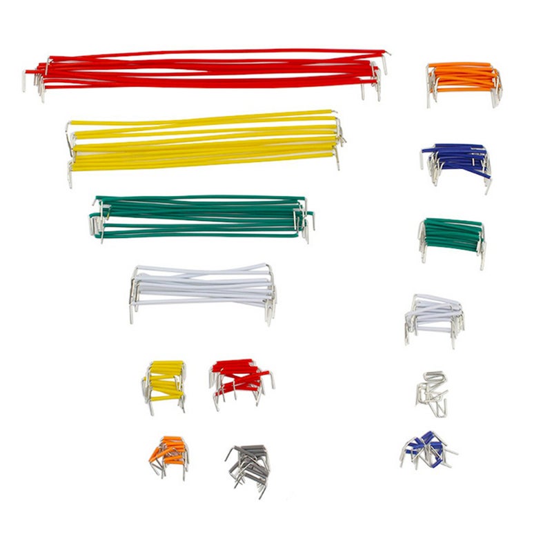 Jumper Wire Kit Preformed Breadboard Jumper Cable Set 14 Lengths Assorted Jumper Lines for Breadboard Prototyping Circuits - Image 3