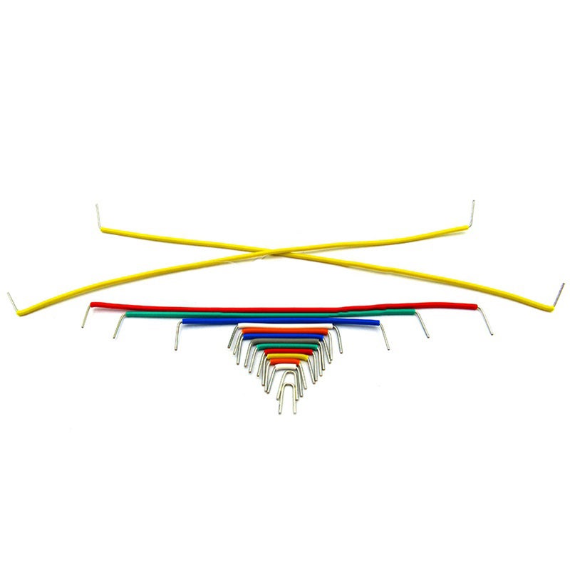 Jumper Wire Kit Preformed Breadboard Jumper Cable Set 14 Lengths Assorted Jumper Lines for Breadboard Prototyping Circuits - Image 2