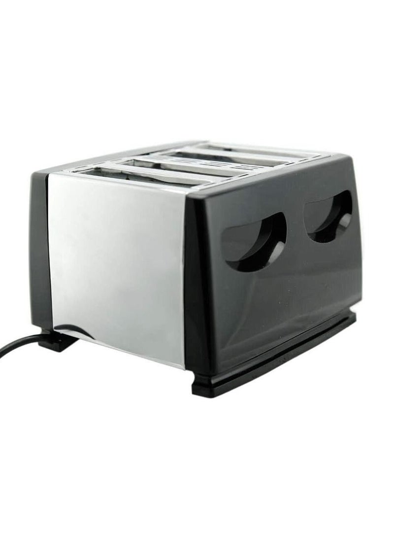 Classic Stainless Steel 4 Slice Bread Toaster With High Lift And Wide Slots Adjustable Browning Control Cancel And Defrost Function  - Image 5