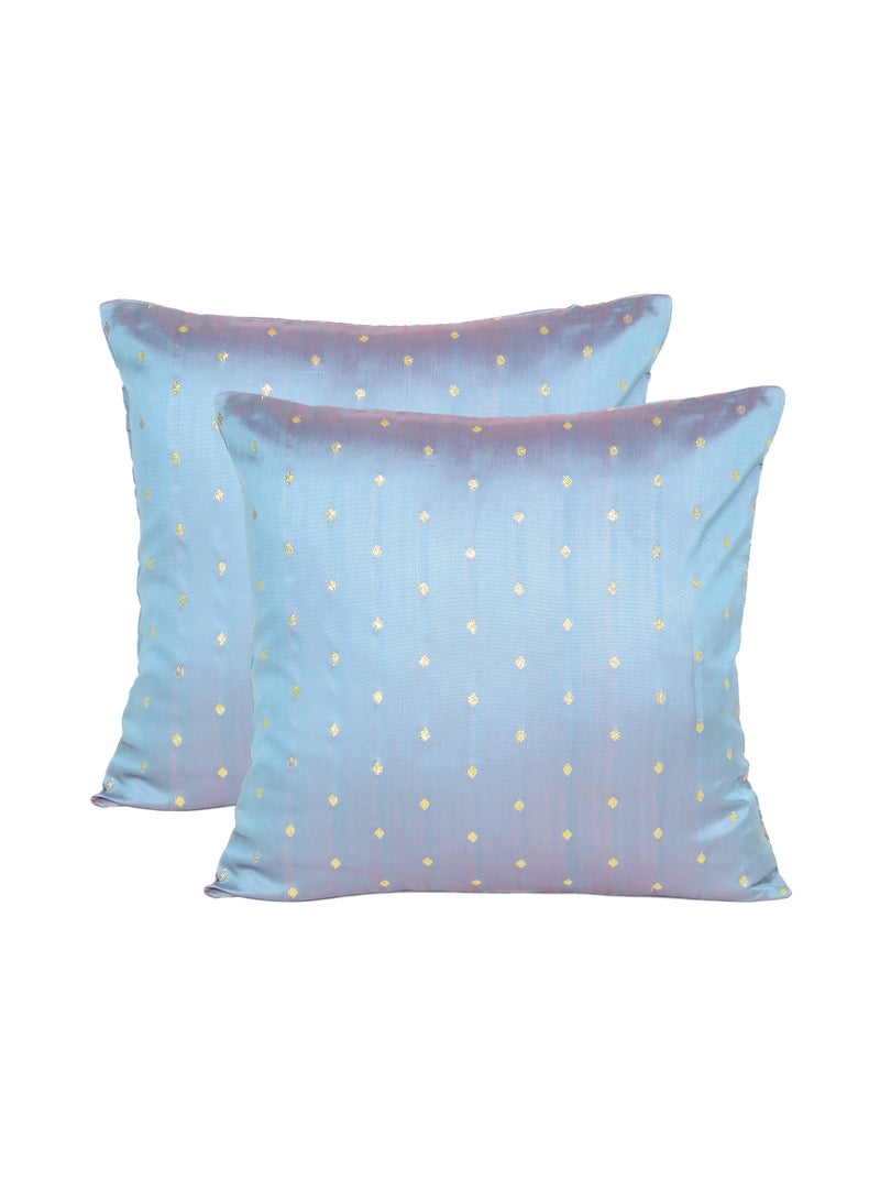 ريارا غطاء وسادة 45 × 45 سم غطاء وسادة للحديقة والمكتب والأريكة وغرفة المعيشة وغرفة النوم والأريكة الخارجية والمزرعة مجموعة من قطعتين  - Image 1