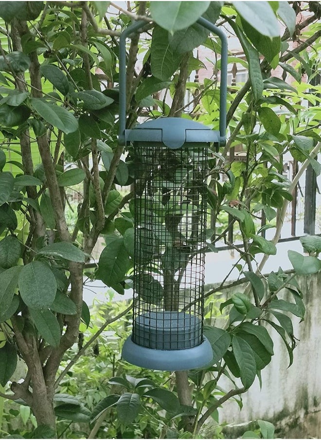Generic Squirrel Proof Metal Bird Feeder Tube for Outdoor Wildlife Feeding Hanging Garden Decoration  - Image 2