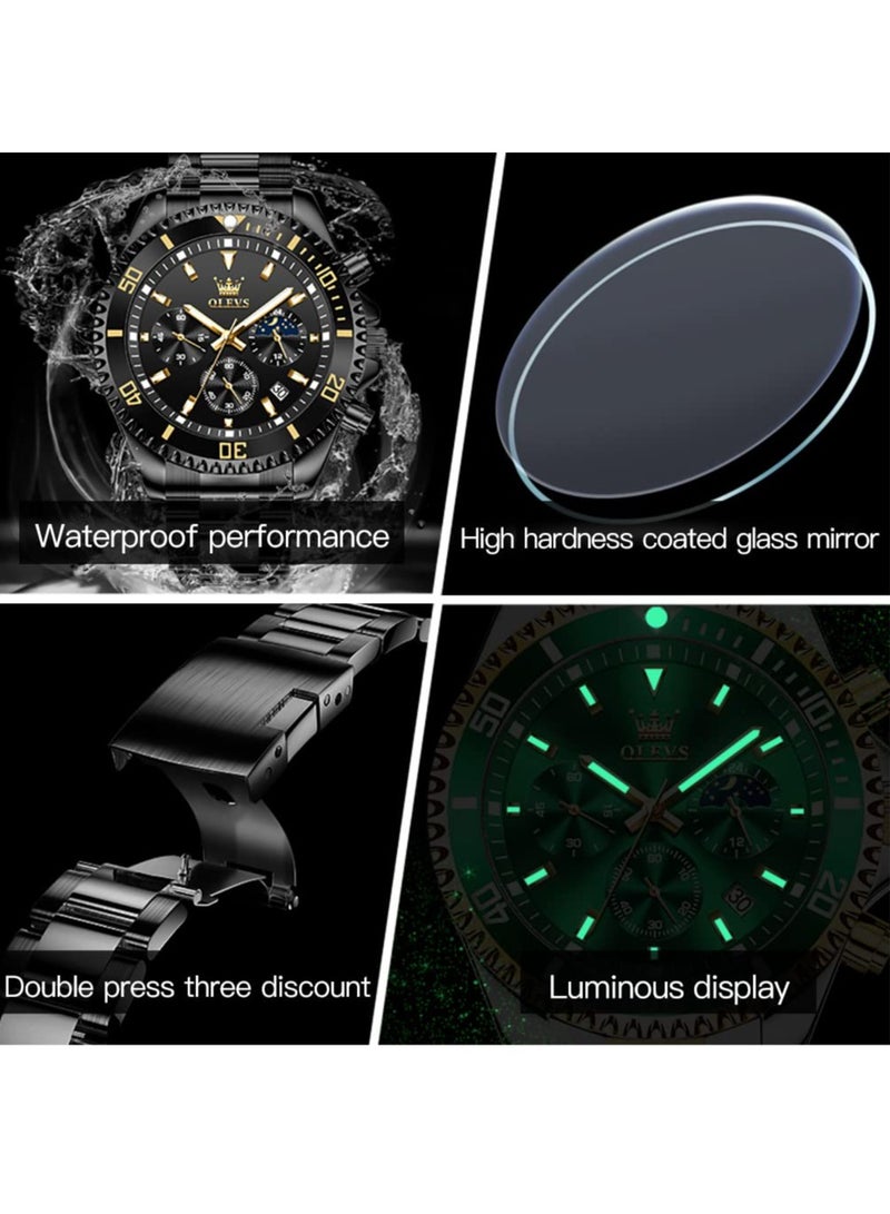 أوليفز ساعات على شكل ساعة كوارتز مقاومة للماء 2870 - Image 5