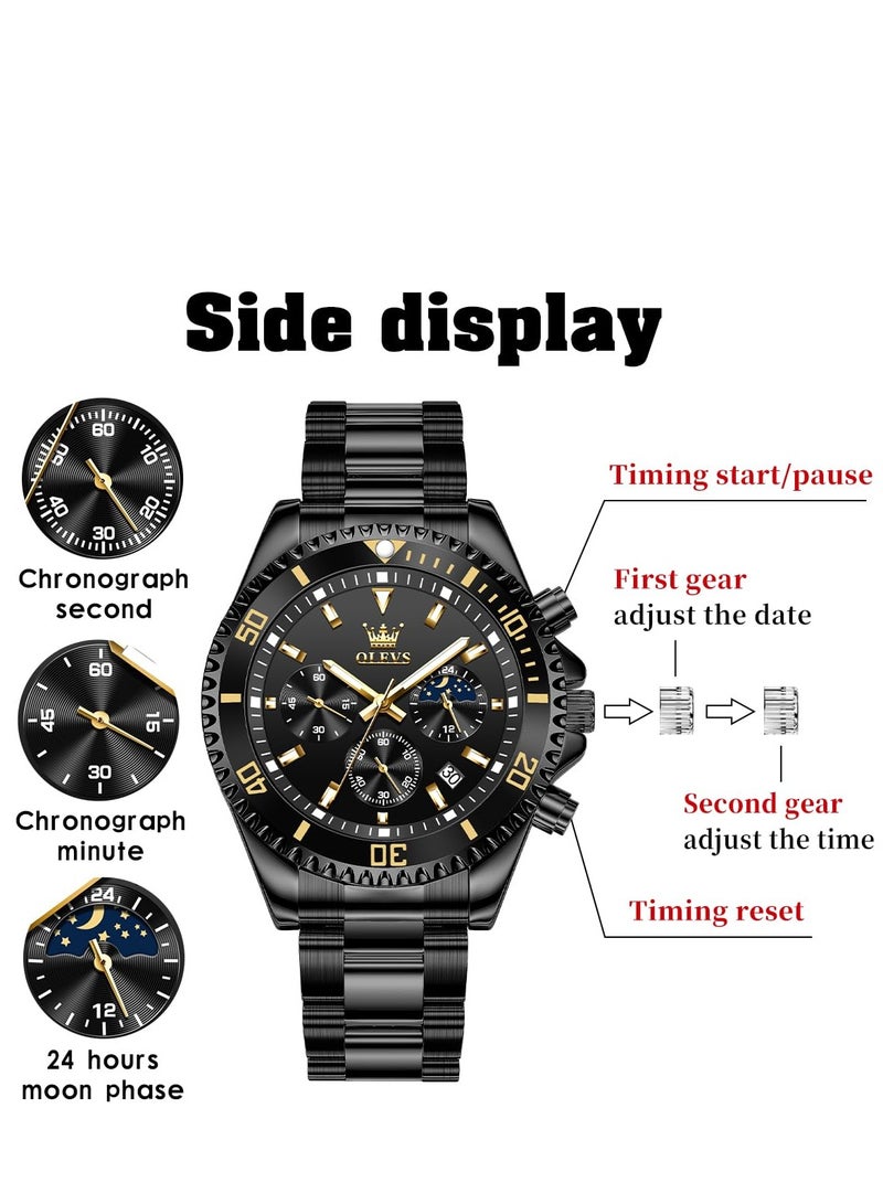 أوليفز ساعات على شكل ساعة كوارتز مقاومة للماء 2870 - Image 4