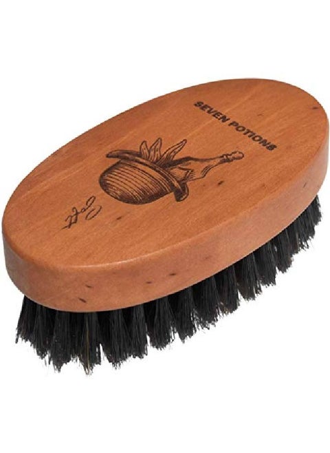 Boar Bristle Beard Brush For Men Made Of Pear Wood With Soft Secondcut Boar Hair Soft Bristles To Tame And Soften Your Facial Hair