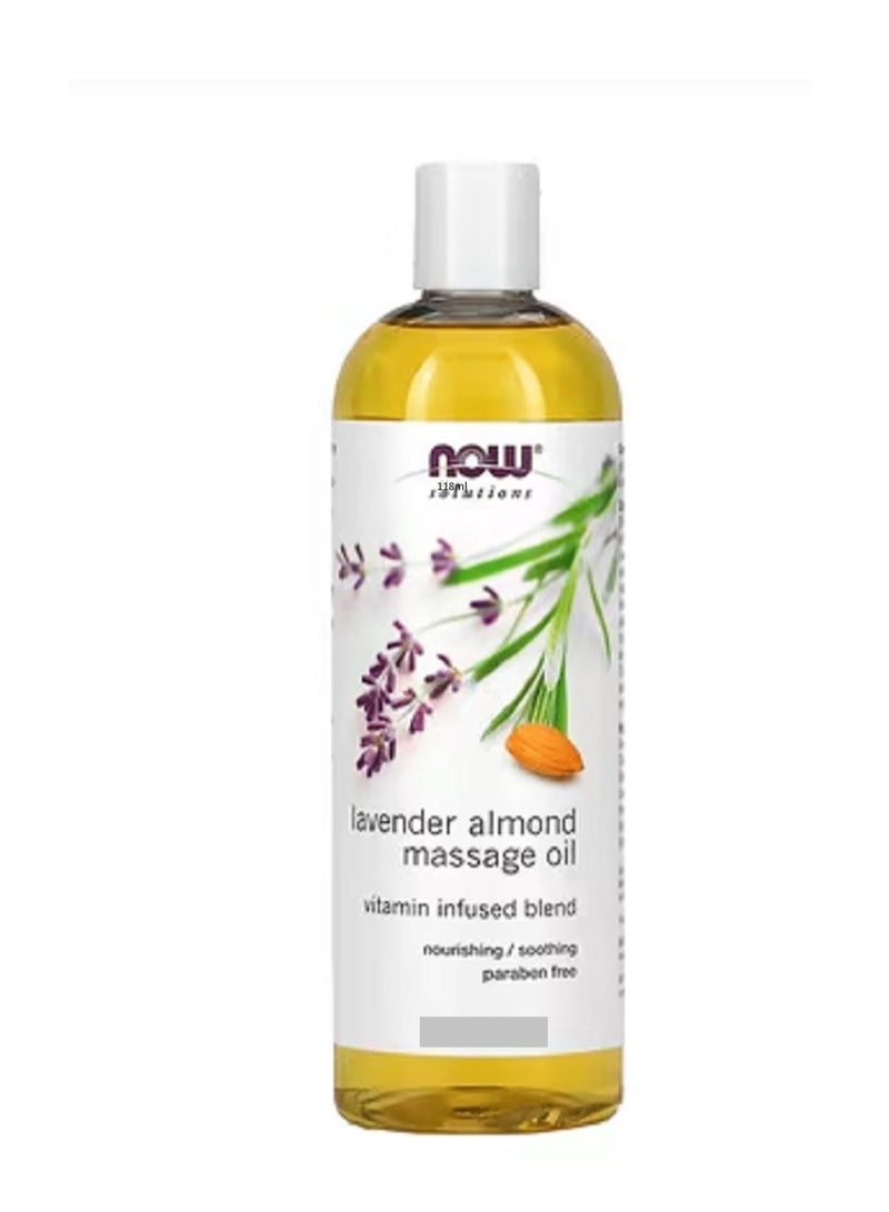 Now Lavender & Almond Massage Oil 118ml