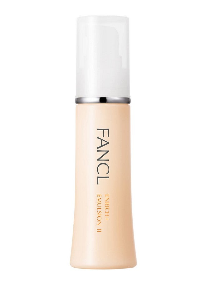 Fancl FANCL Enrich+ Emulsion II - 100% Preservative-Free, Facial Lotion with Niacinamide, Hydration, Anti-Aging, Firming & Elasticity Solutions for All Skin Types  - Image 1