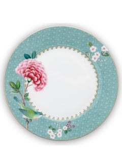 Pip Studio Blushing Birds Blue Plate 21 cm. 