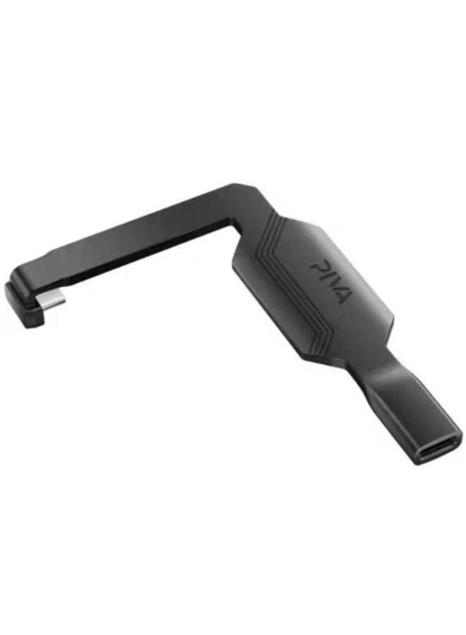 PIVA PW-01 60W 10Gbps Type-C Fast Charging Adapter, Tail Jack Protector for Tablet PC - Image 1