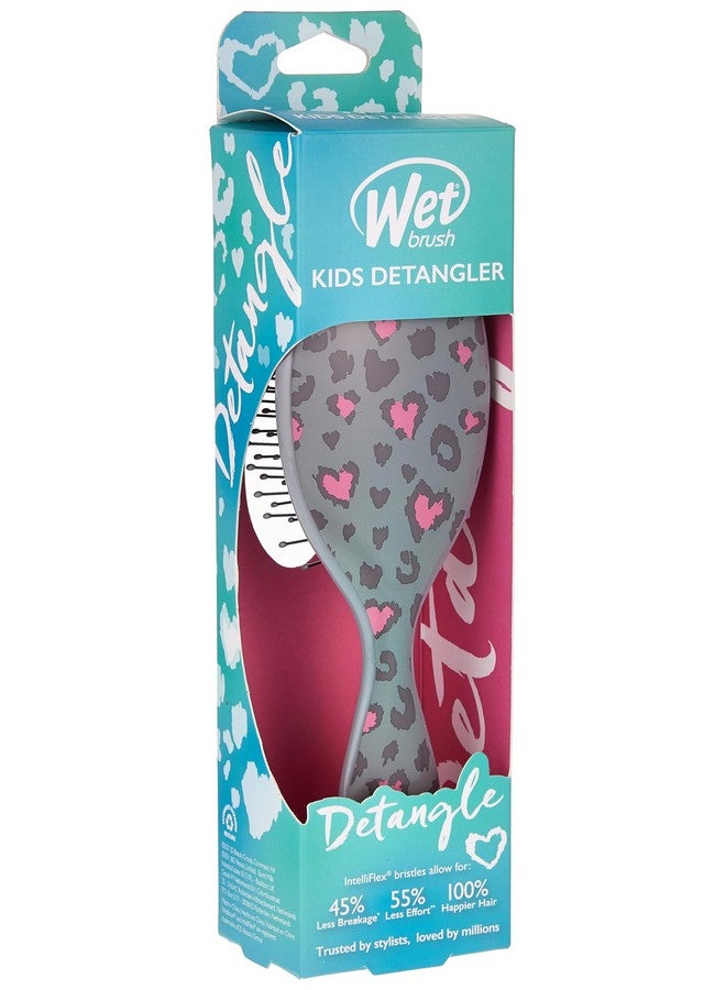 Wet Brush Wet Brush Kids Detangler Hair Brushes - Midi Hearts - Detangling Brush with Ultra-Soft IntelliFlex Bristles Glide Through Tangles with Ease - Pain-Free Comb for All Hair Types - Image 2