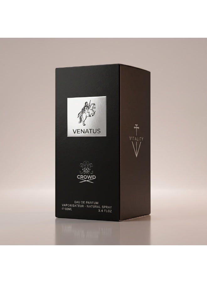 فيتاليتي عطر كراود فيناتوس، أو دو برفيوم للرجال - 50 مل - Image 5