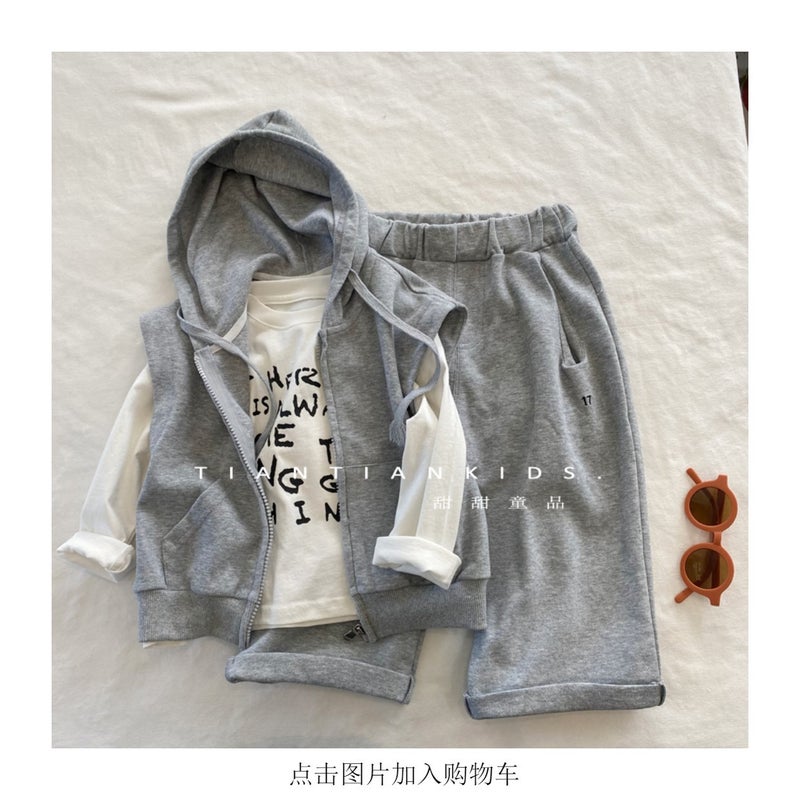 New Cotton Children'S T White Comfortable Long Sleeve Letter Printed T-Shirt Base Shirt For Boys And Girls Baby - Image 3