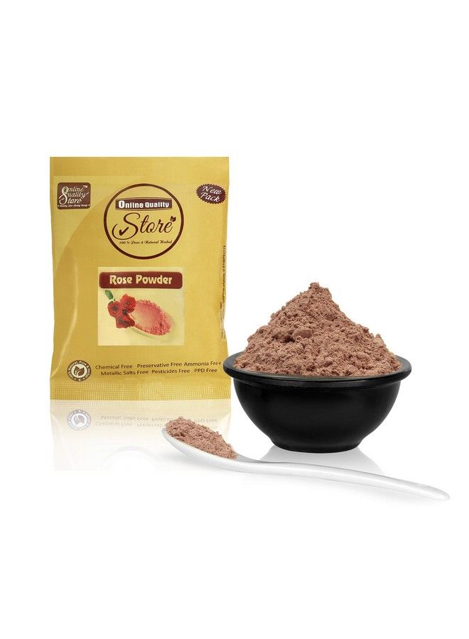 Online Quality Store Face Pack For Glowing Skin And Pimples Combo Of Lemon Peel Powder 50G With Multani Mitti Powder 50G And Rose Powder 50G Multicolor150 Gm - Image 5