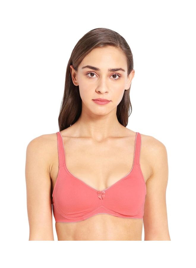 JOCKEY - Jockey 1250 Women Wire free Non Padded Super Combed Cotton Elastane Stretch Full Coverage Everyday Bra with Contoured Shaper Panel and Adjustable Straps - Image 1