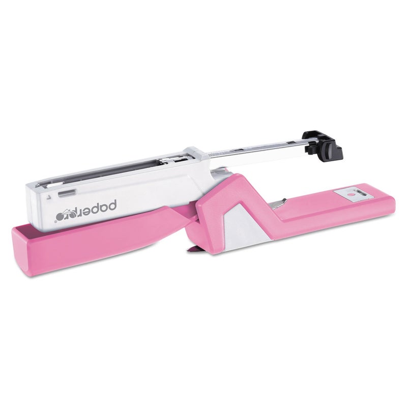 PaperPro 1588 - Pink Ribbon Compact Stapler, 15-Sheet Capacity, Pink/White - Image 5