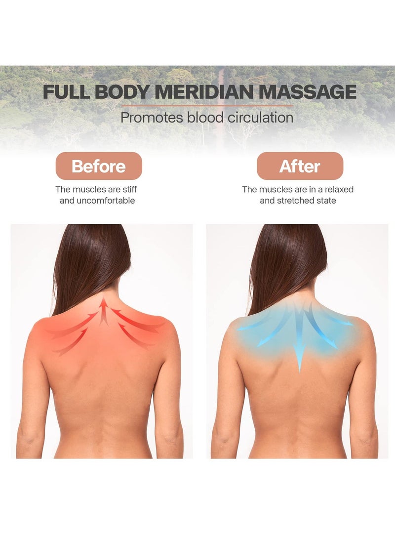 Y&D Manual Scalp Massager, 100% Natural Logs Care for Hair Growth, Facial and Full Body Acupressure, Comfortable All Types (Chen Guibao) - Image 5